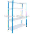 Best selling rivet boltless rack for sale/Iron metal storage slotted angle/High quality slotted angle multi-tier Shelving